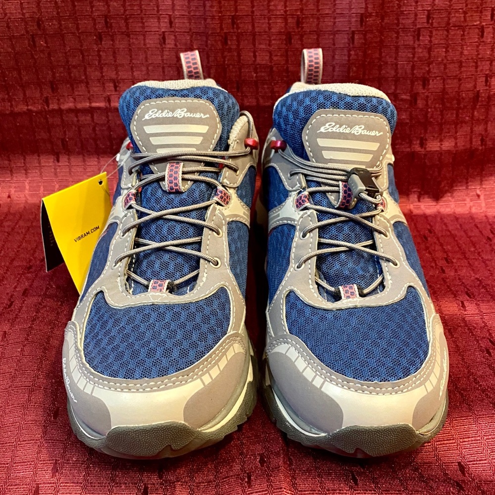 Eddie Bauer women vibram soles US 10 gray/blue